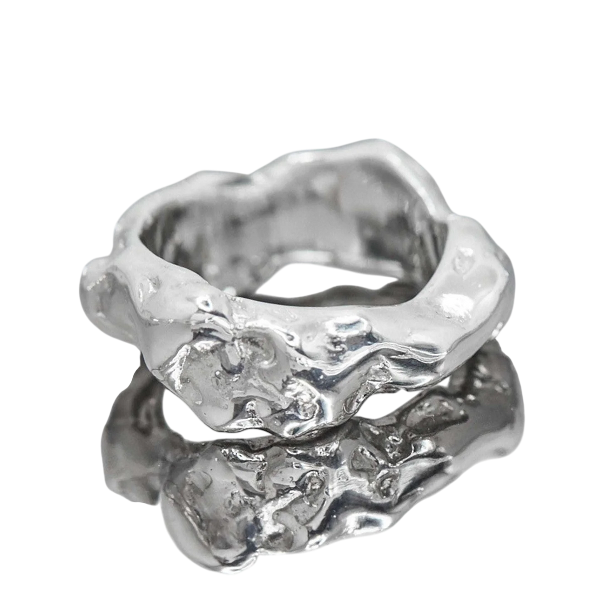 LANKES GEMS HANDGEFERTIGTE SILBERRINGE